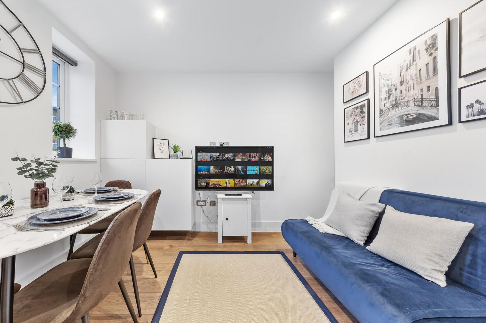 Central London Two Bedroom Serviced Apartment - Nine Elms Luxury Stay - Vauxhall & Westminster Екстер'єр фото
